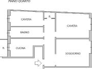 Trilocale in affitto a Milano via Marghera 45