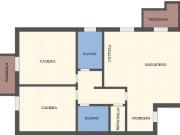 Trilocale in vendita a Padova via Corfù,...