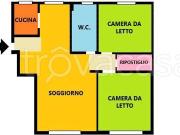 Trilocale in vendita a Roma, Casal Bertone
