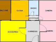 Trilocale in vendita a Roma via Luca Ghini, 3,...