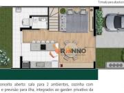 Triplex em condomínio, 3 quartos, 1 suíte, 134 m² no...