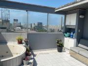 TRIPLEX EN MIRAFLORES CON TERRAZA AMOBLADO 2 DORMITORIOS