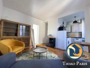 Trois pièces MEUBLÉ avec DEUX chambres TIEMO PARIS,...