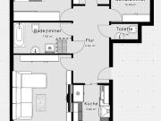 Troisdorf 4 Zimmer Saniert Aufzug Möbliert Voll Ausstattung