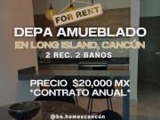 Tu depa ideal: Amueblado, Planta Baja, en Long Island Cancún