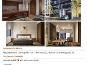 Tu departamento cosmopolita 63 m2 Reforma y Circuito Int