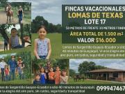 TERRENO/S VENTA A SOLO 40 MIN DE GUAYAQUIL! Dos terrenos...