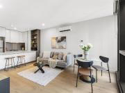 Twinkling city lights with seductive interior