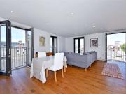 Two bed upper floor apartment with parking