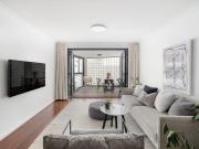 Two bedroom city apartment in private rear position,...