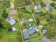 TWO HOMES MASSIVE SHED On Usable ACREAGE!