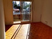 Two rooms in front with balcony for rent in the Flores...