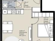 U Bahn U1 Kagran Sauna Loggia Fitnessraum Deckenkühlung...