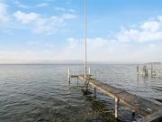 Ufergrundstück mit privatem Strand und Ponton