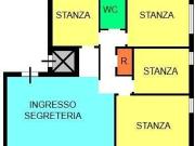 Ufficio 5 vani 128mq