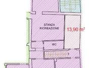 Ufficio in affitto a Pisa in Buono composto da 4vani