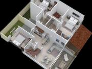 CASAS alberca, RECAMARA EN PLANTA BAJA, 2 niveles a 1...