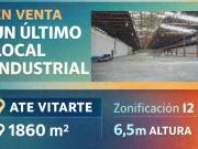 ULTIMO LOTE EN VENTA INDUSTRIAL/COMERCIALE EN PLENA AVENIDA