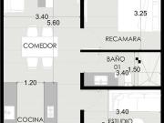 !ULTIMOS¡ Departamento Amueblado PREVENTA 10%enganche...