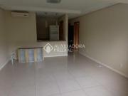 UM DORMITÓRIO, BOX ESCRITURADO, LIVING COM LAREIRA E...