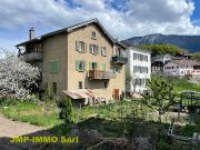 UM im Herzen des Dorfes Miège zu ergreifen