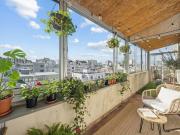 Un jardin suspendu sur Paris F4 traversant rénové, lumièr