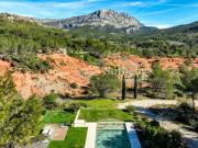 Un site unique avec vue omniprésente sur la Sainte Victoire