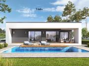 Una casa moderna y práctica con estructura prefabricada....