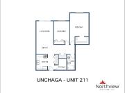 Unchaga Court 2 Bedroom Apartment for Rent at 10109 13...
