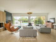 Une maison d'architecte iconique sublimée par une...