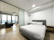 UNFURNISHED BREATHTAKING FLOORBOARD TWO BEDROOOM ONE...