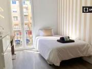 Encantador Habitación luminosa en apartamento de 6...