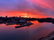 Unique dockside flat: views, patio, mins from city Unique dockside flat: views, patio, mins from city