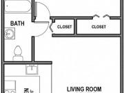 University Commons 1 Bedroom Ground Level