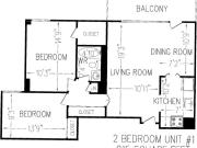 Upper Canada Court, East 2 Bedroom Apartment for Rent at...