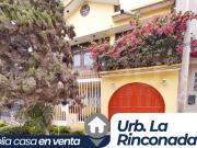URB. LA RINCONADA CASA DE 2 PISOS – CERCA A PLAZA VEA... URB. LA RINCONADA CASA DE 2 PISOS – CERCA A PLAZA VEA...