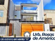 URB. ROSAS DE AMÉRICA CASA DE ESTRENO LIBRE DE ALCABALA...