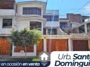 URB. SANTO DOMINGUITO CASA DE 3 PISOS + AZOTEA EN VENTA