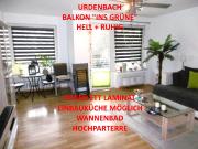 URDENBACH BALKON INS GRÜNE HELL UND RUHIG EINBAUK. MÖGL....
