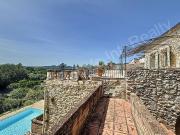 Uzès Nîmes Maisone en pierres avec jardin, piscine, terrasse