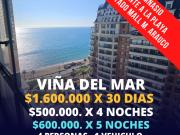 Vacaciones frente al mar en Viña del Mar