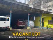 Vacant Lot For Sale in Malate Manila