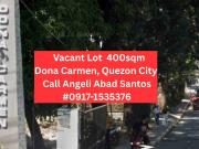 Vacant Lot in Doña Carmen Subd Quezon City near MRT7 Station