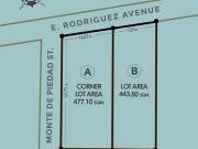 ☆VACANT LOTS FOR SALE IN E. RODRIGUEZ QC ☆