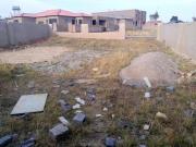 vacant stand on the market in meadow.