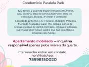 Vaga feminina condomínio paralela park