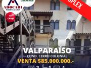 VALPARAISO / DUPLEX / COND. CERRO COLONIAL /3D 1B 1E