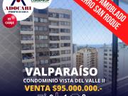 VALPARAISO CERRO SAN ROQUE DEPTO AMOBLADO 3D 1B