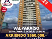 VALPARASO DEPARTAMENTO CERRO LARRAN 3D 2B 1E
