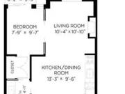 Vancouver Condo Rental at The Eden 1 Bedroom Den 1...